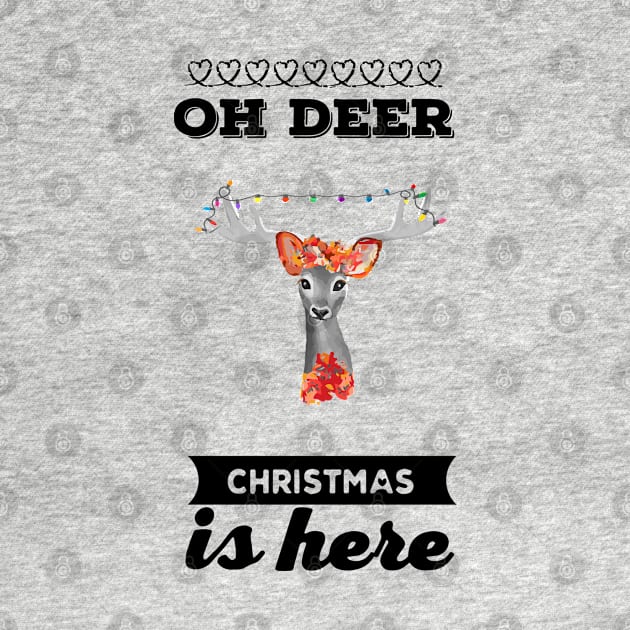 Merry Christmas dear deer sweater by Sunshineisinmysoul